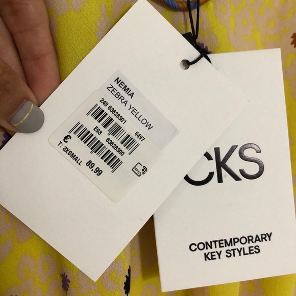 French Designer Midi Dress - Picture 10 of 12